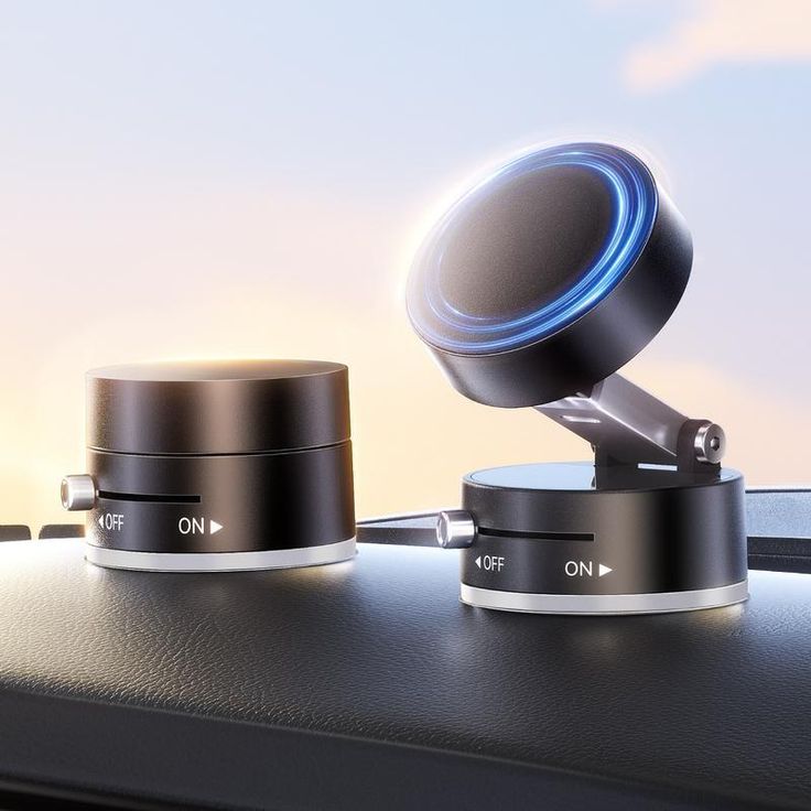 Magnetic Suction Cup Phone Holder For Car And Gym