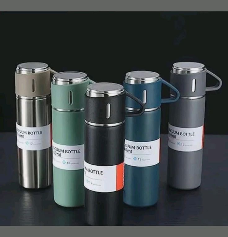 Vaccum Flask Set 500ML Hot/Cold Insulation - Random Colour