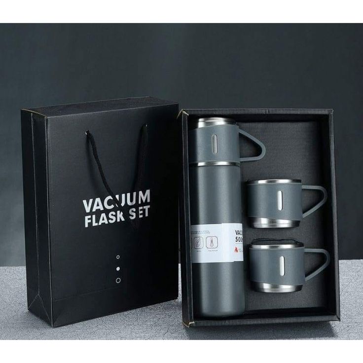 Vaccum Flask Set 500ML Hot/Cold Insulation - Random Colour