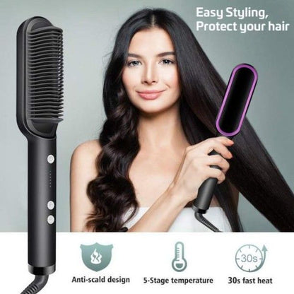 Hair Straightner Comb Easy To Use