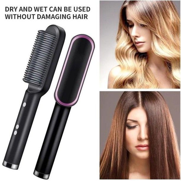 Hair Straightner Comb Easy To Use