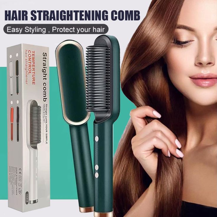 Hair Straightner Comb Easy To Use