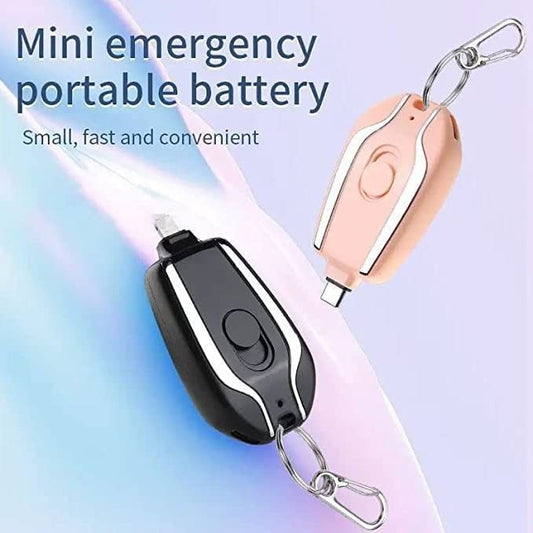 Mini Portable Keychain Power Bank