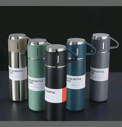 Vaccum Flask Set 500ML Hot/Cold Insulation - Random Colour